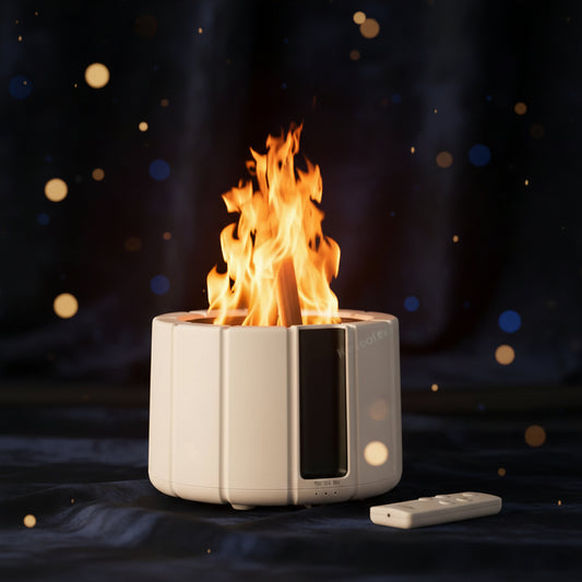 Simulated Flame Aroma Diffuser
