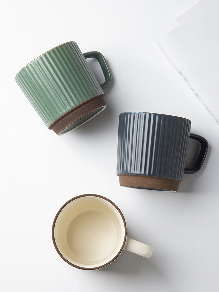 Nordic-Japanese Fusion Ceramic Mug